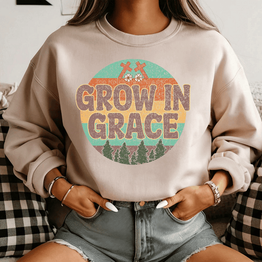Grow In Grace DTF Transfer
