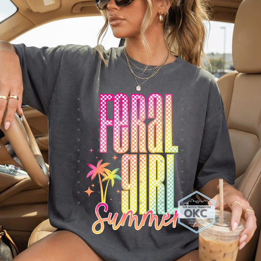 Feral Girl Summer DTF Transfers