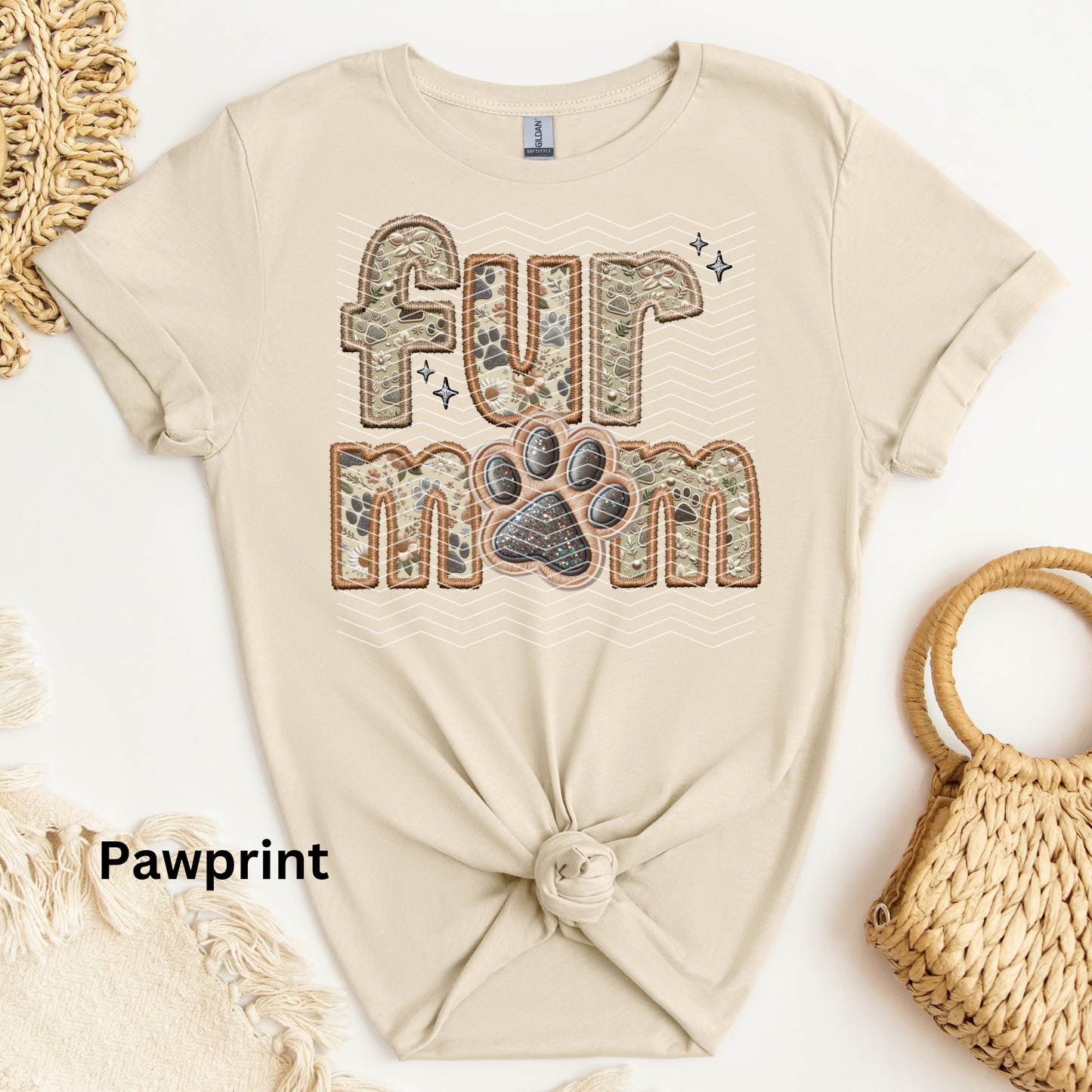 Pawprint DTF Transfer