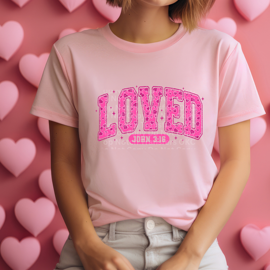 Loved John 3:16 DTF Transfer