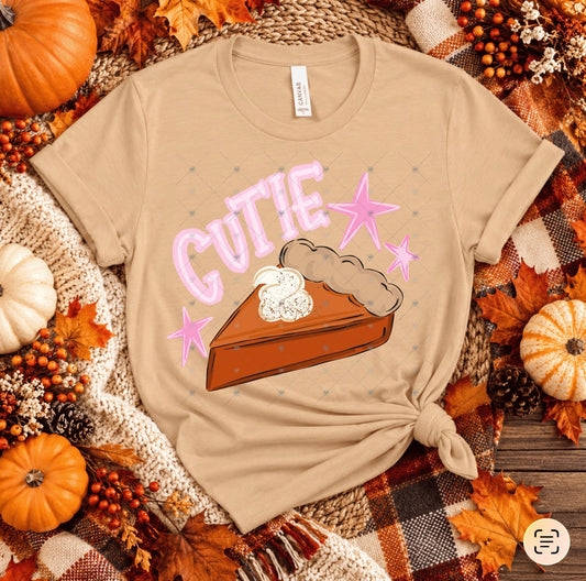Cutie Pie Pink DTF Transfer