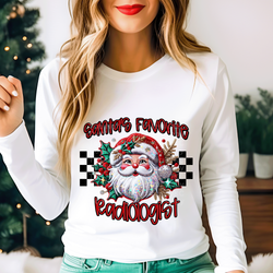 Santa's Favorite - Radiologist DTF Transfer