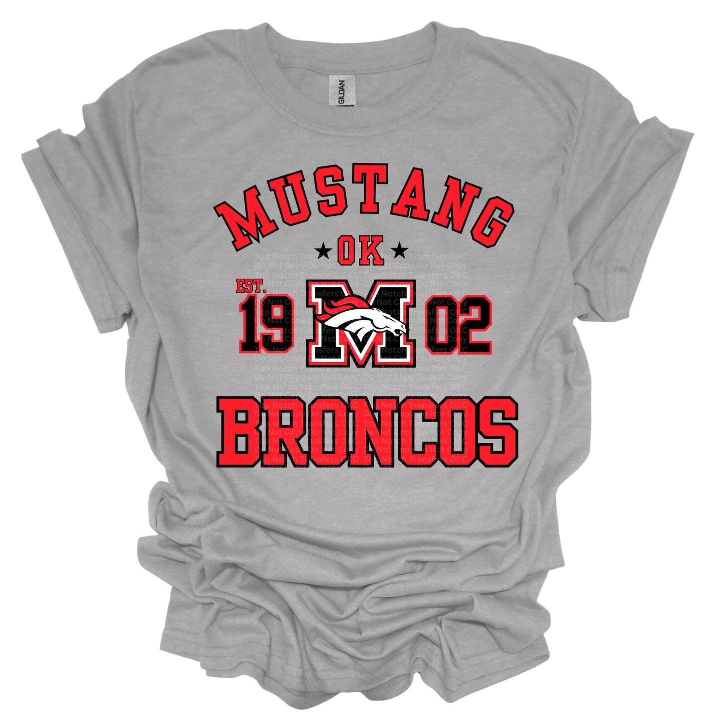 Mustang Broncos T-Shirt