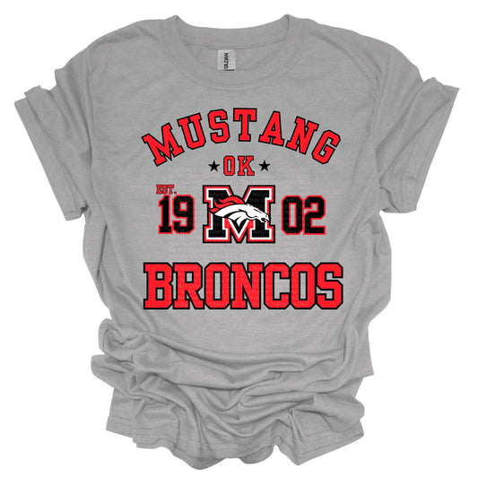 Mustang Broncos T-Shirt