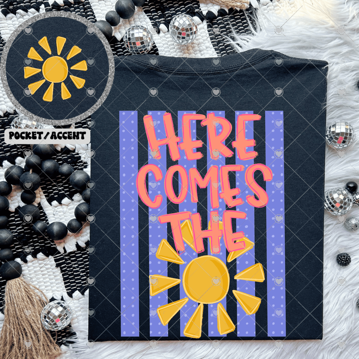Here Comes The Sun DTF Transfer