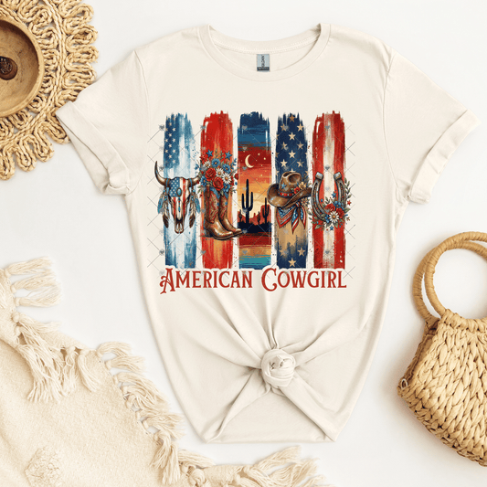 American Cowgirl DTF Transfer