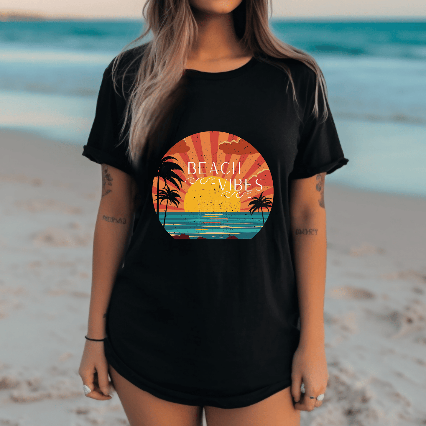 Beach Vibes DTF Transfer