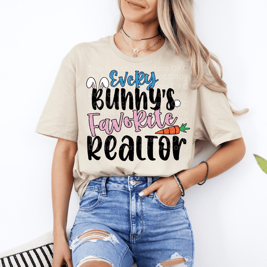Every Bunny’s Favorite Realtor DTF Transfer
