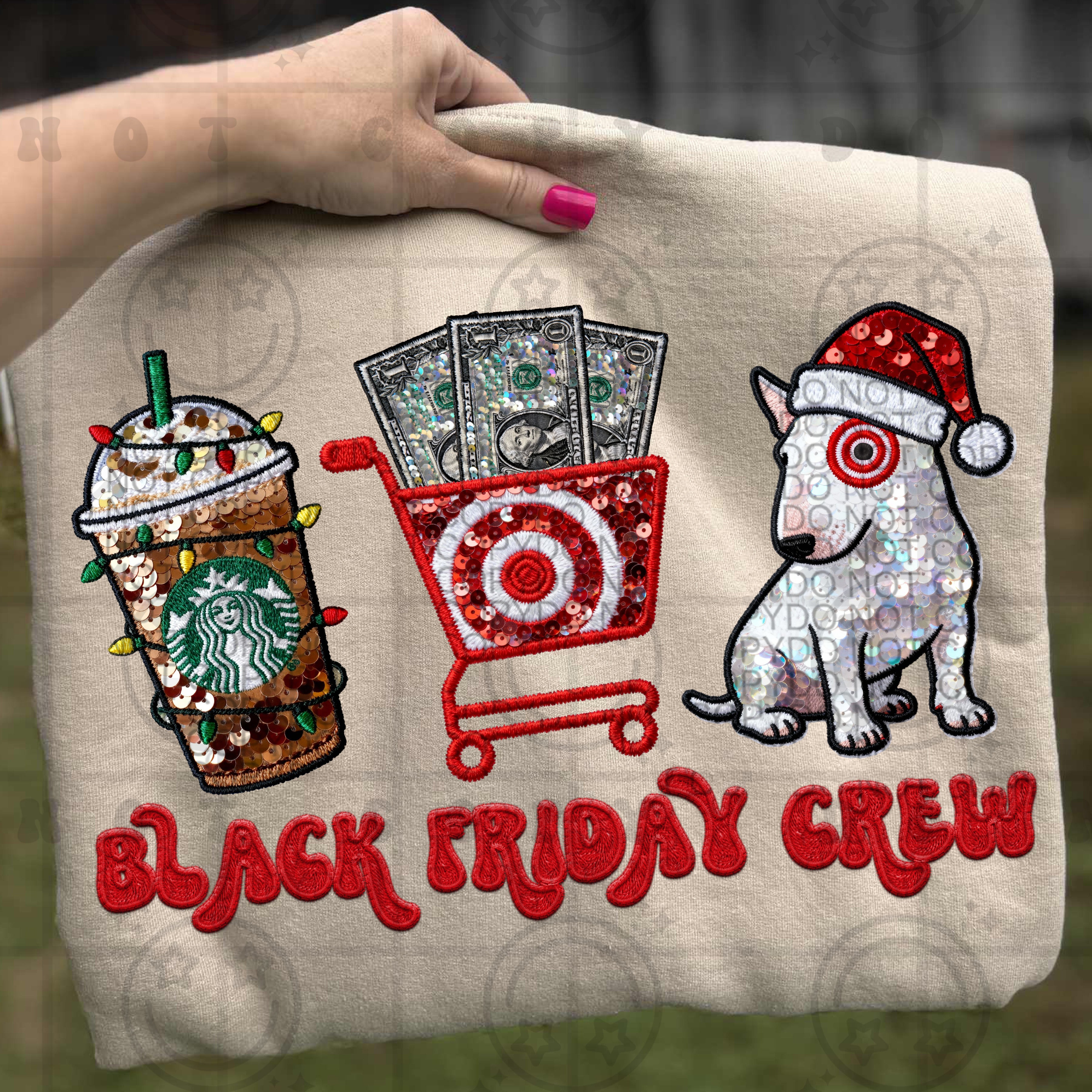 Black Friday Crew DTF Transfer – Top Notch Transfers OKC