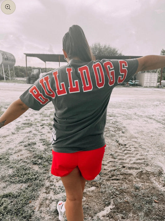 Full Back w/ Side Mascot DTF Transfers *Please leave all detailed custom info in checkout notes- Font, Inside & Outline colors, mascot)