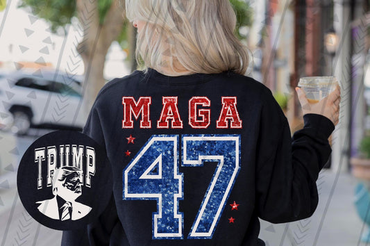 MAGA 47 DTF Transfer