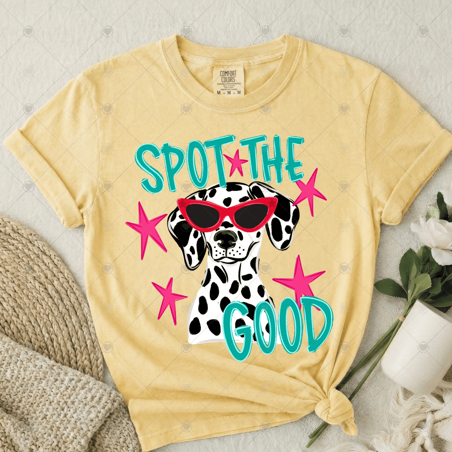 Spot The Good- Dalmatian DTF Transfer