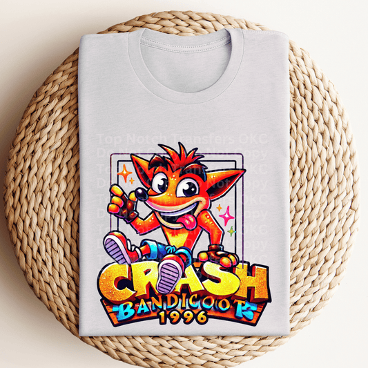 Crash DTF Transfer