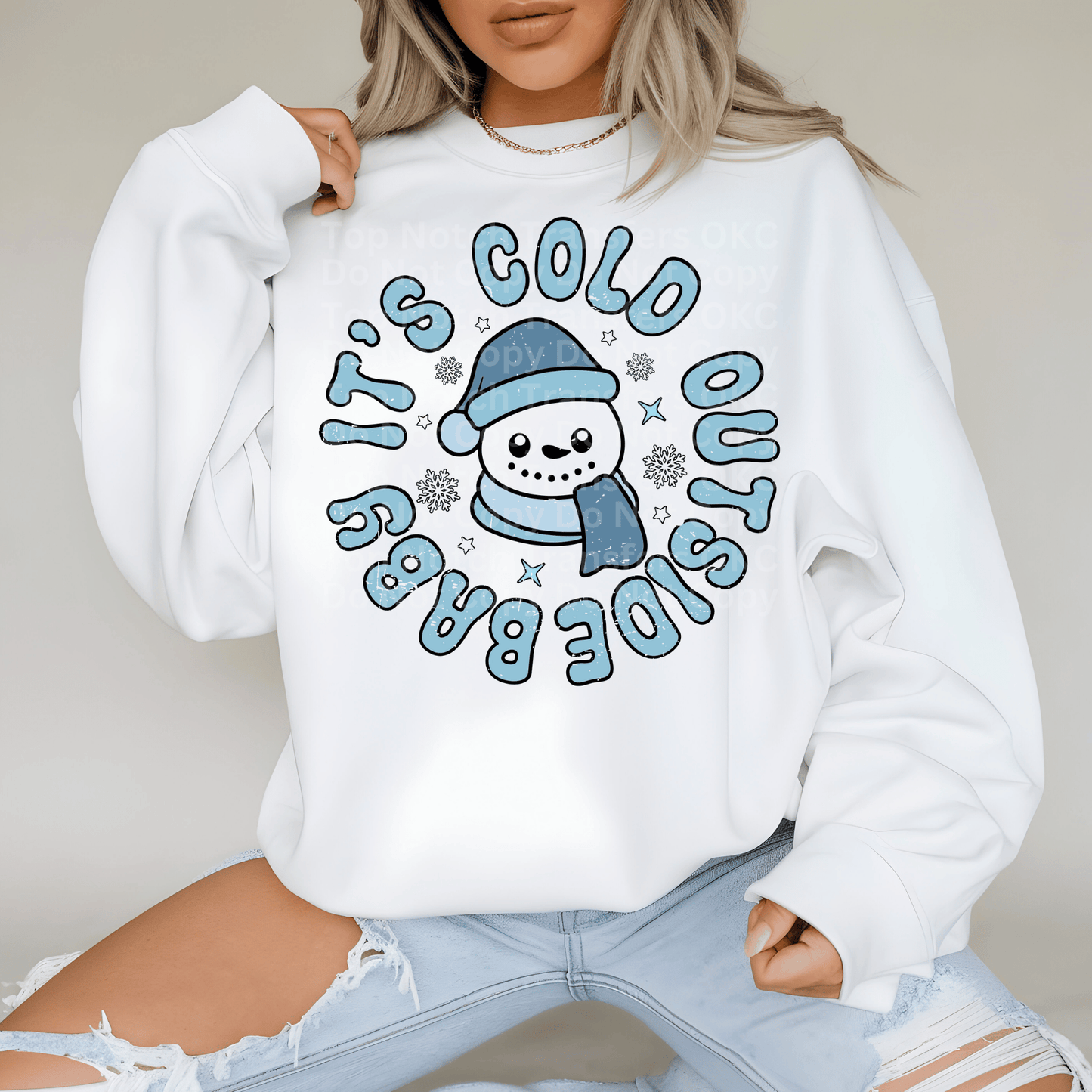 Baby It’s Cold Outside DTF Transfer