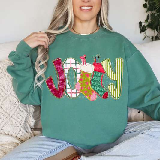 Jolly Stockings DTF Transfer