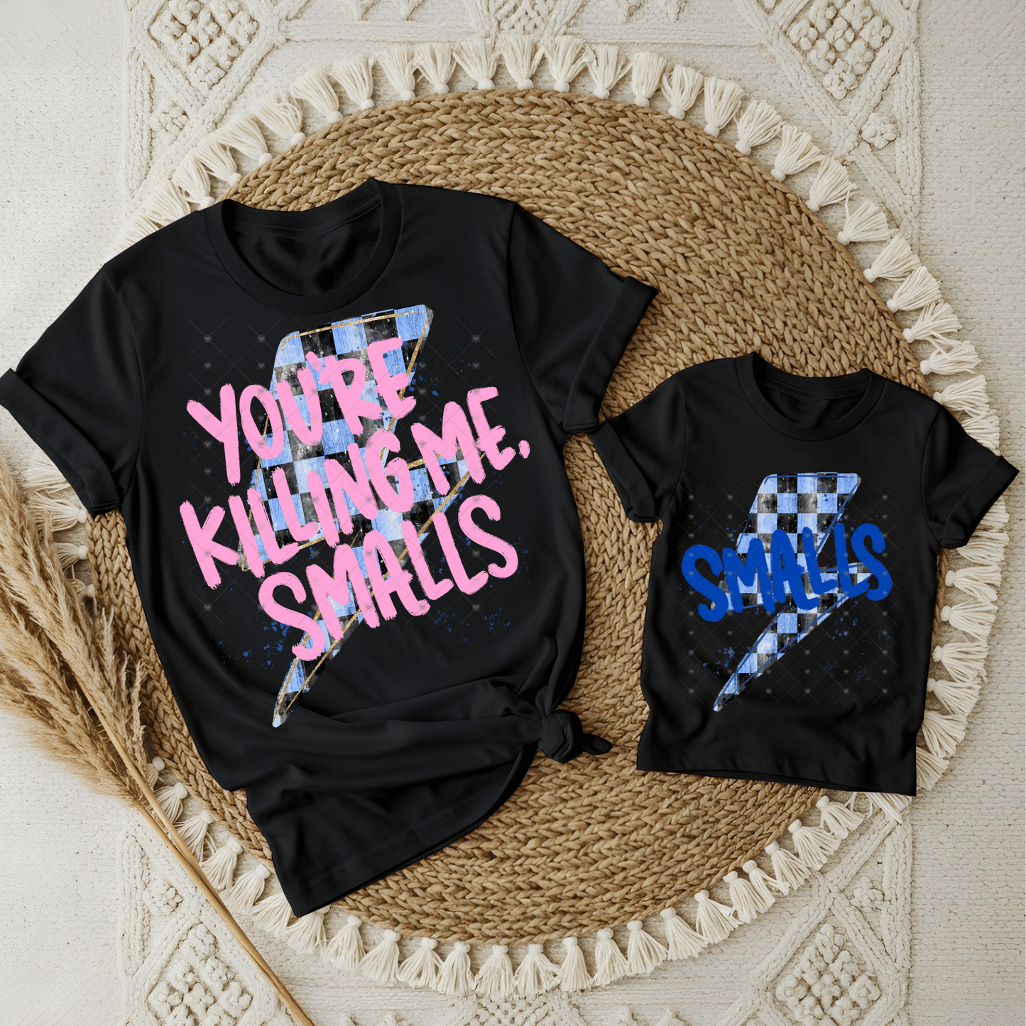You’re Killing Me Smalls Lightning Bolt DTF Transfers