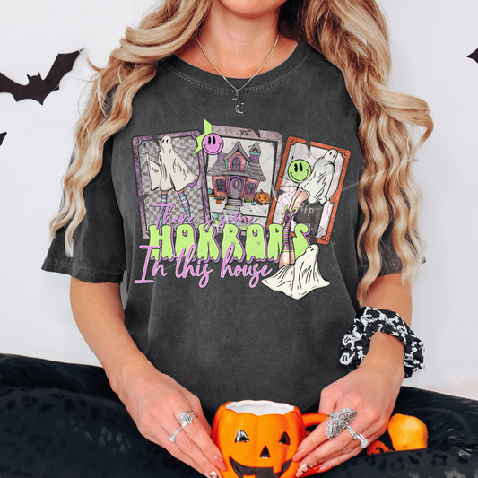 Horror’s In This House DTF Transfer