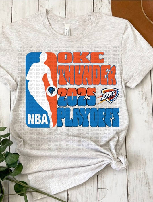OKC 2025 Playoffs DTF Transfer