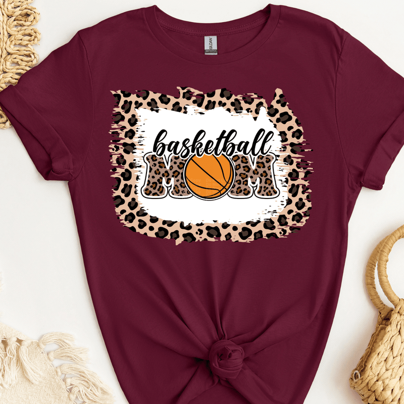 Basketball Mom Leopard DTF Transfer