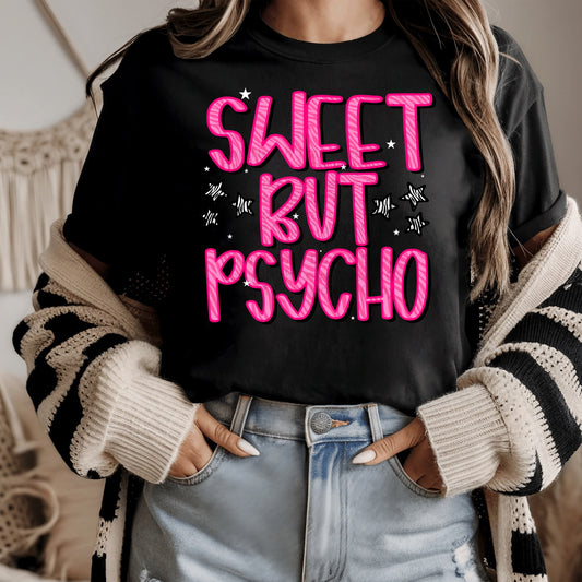Sweet But Psycho DTF Transfer