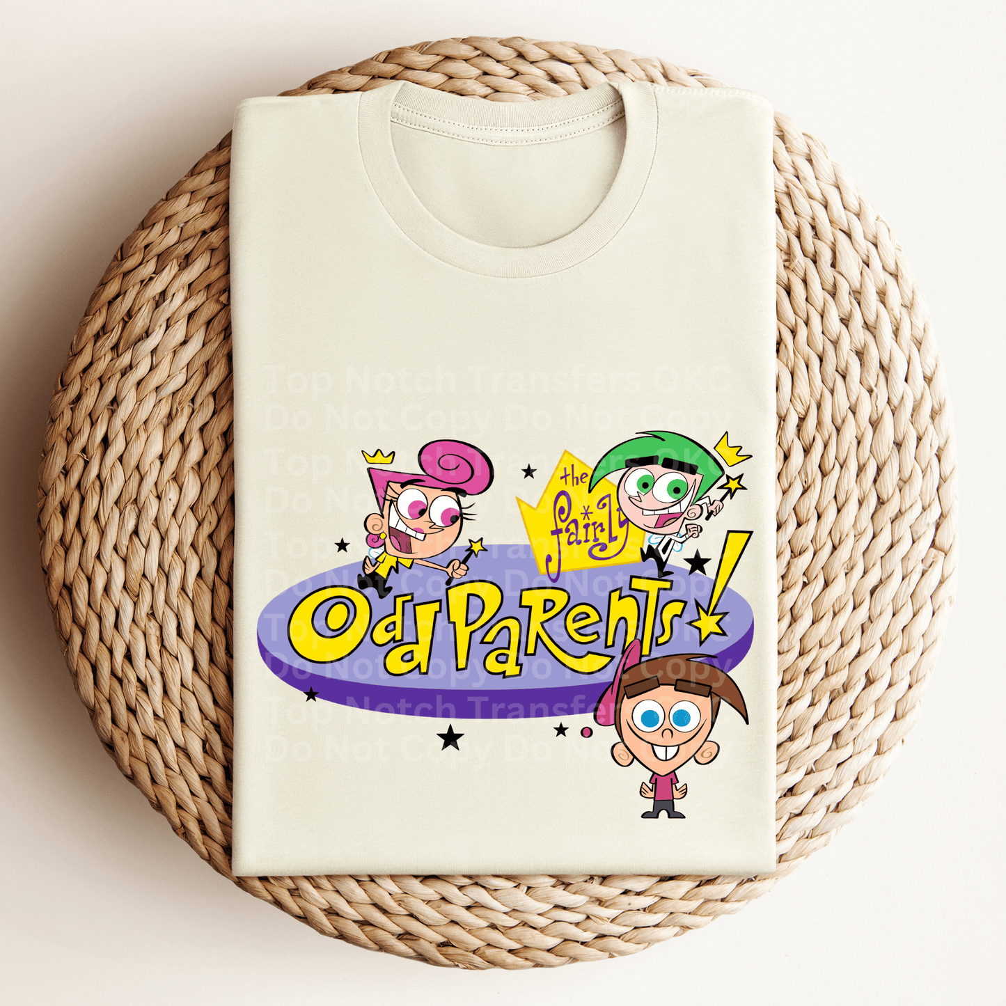 Odd Parents DTF Transfer