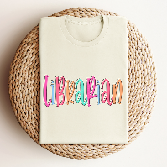 Librarian - Colored Names/Occupations DTF Transfer
