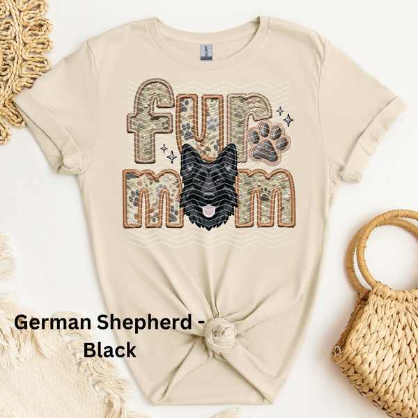 German Shepherd - Black DTF Transfer