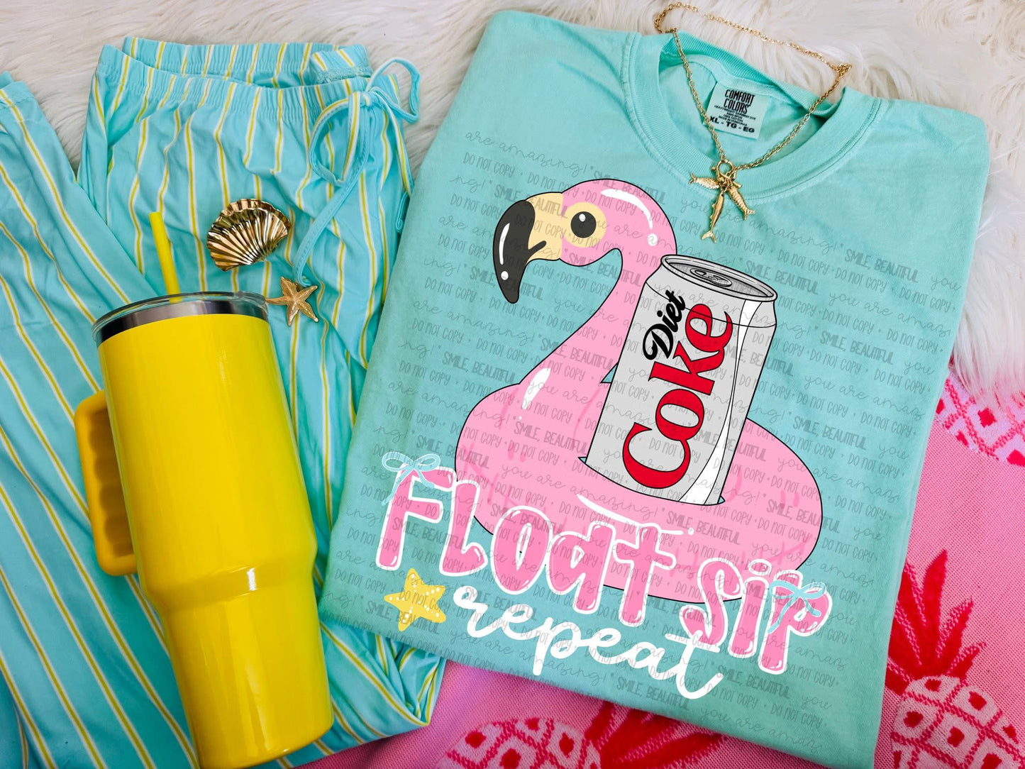 Float Sip Repeat Diet Coke DTF Transfer