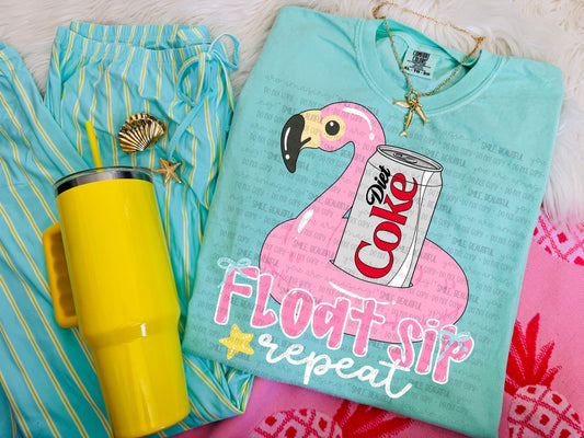 Float Sip Repeat Diet Coke DTF Transfer