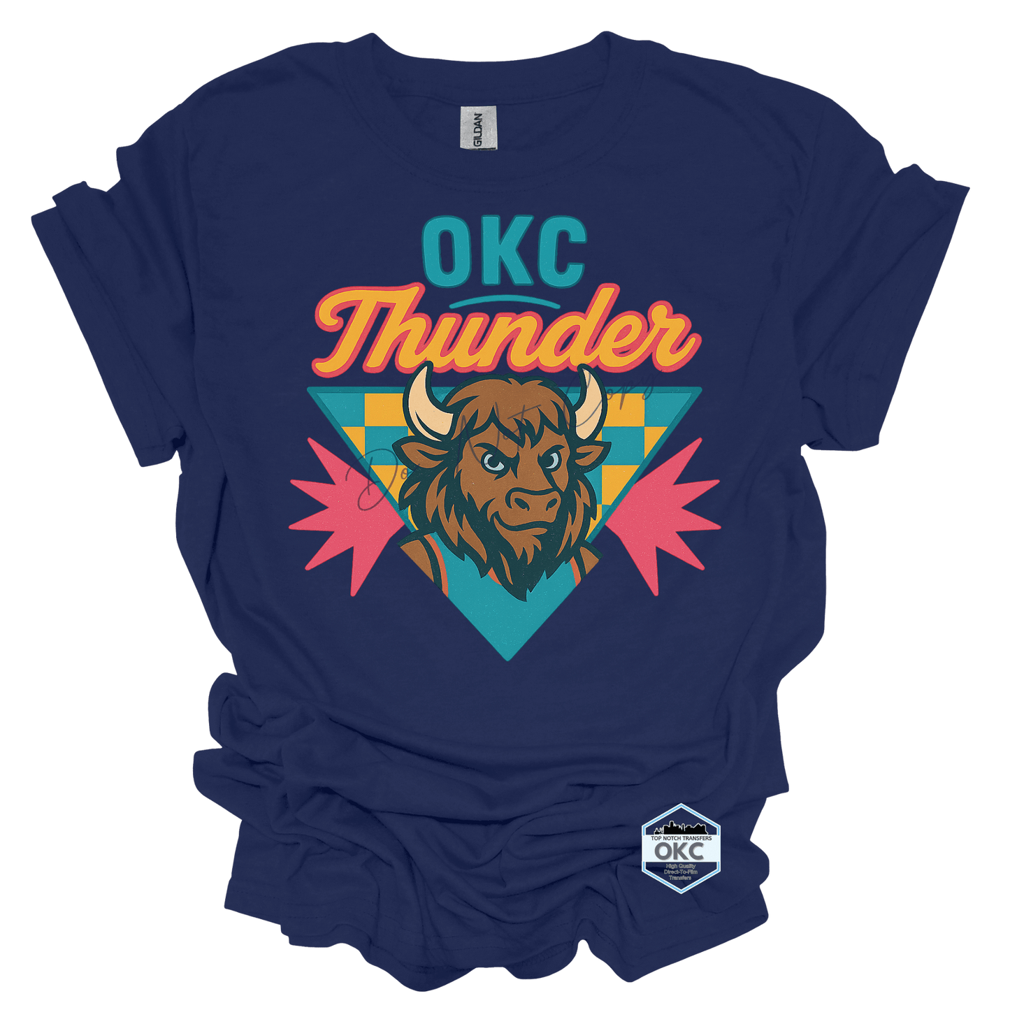 OKC Vintage Retro T-Shirt