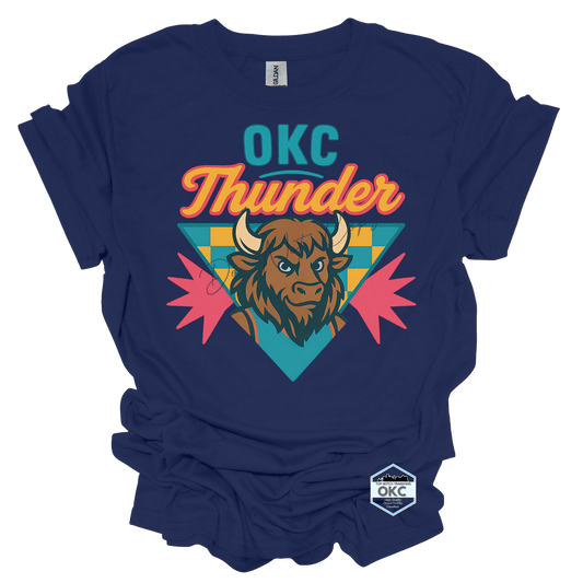 OKC Vintage Retro T-Shirt