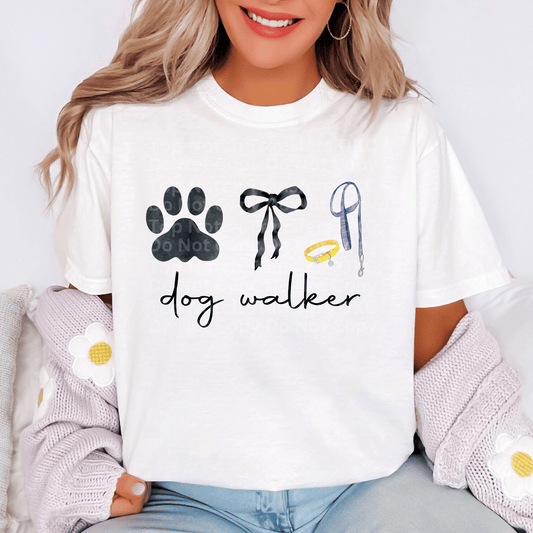 Dog Walker DTF Transfer