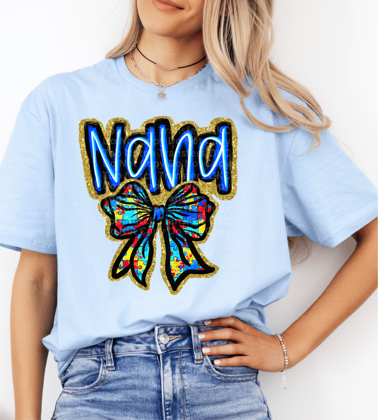 Autism Nana DTF Transfer