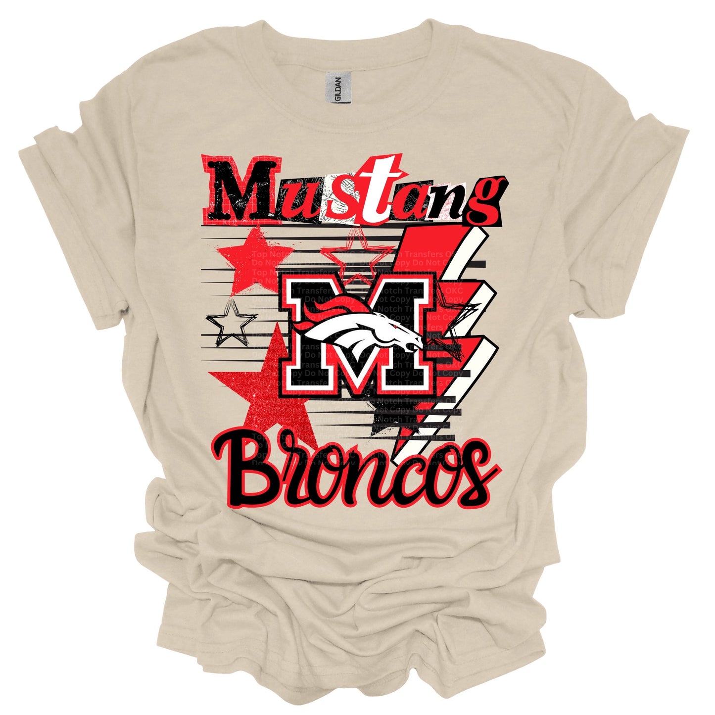 Mustang Broncos T-Shirt