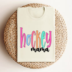 Hockey Mama - Colored Names/Occupations DTF Transfer