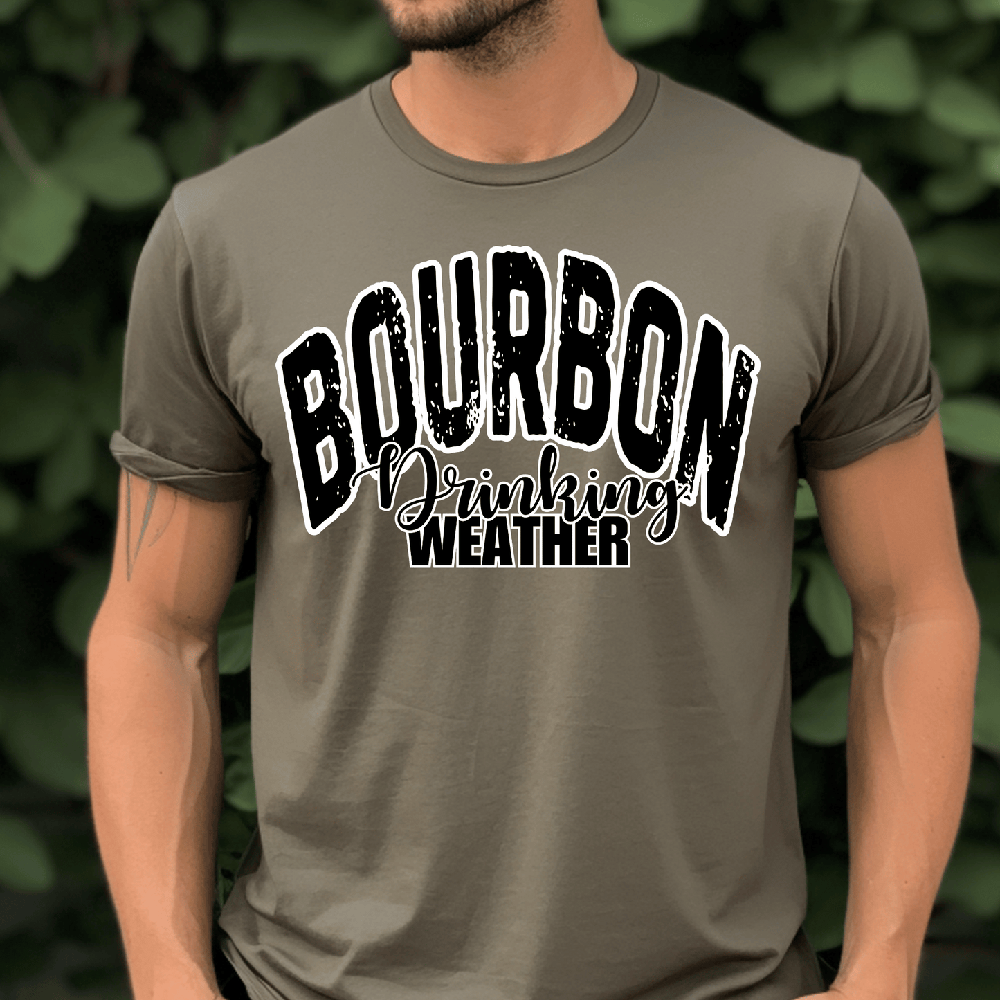 Bourbon Drinking Weather DTF Transfer