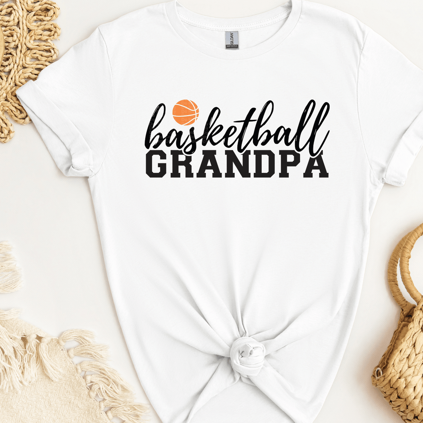 Basketball Grandpa DTF Transfer