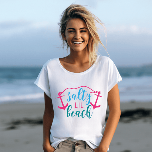 Salty Lil Beach DTF Transfer