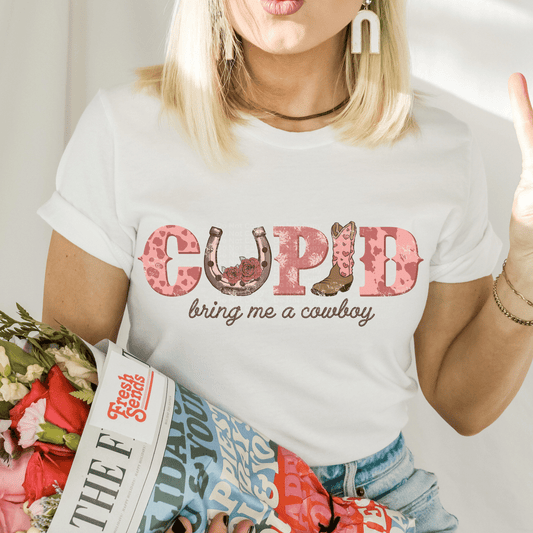 CUPID bring me a cowboy DTF Transfer