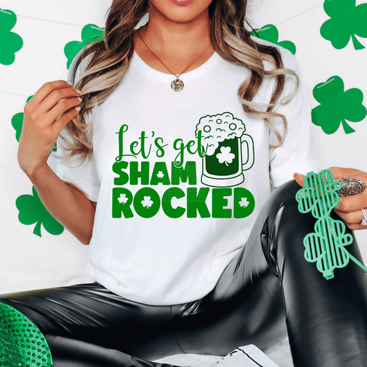 Let's Get Sham Rocked DTF Transfer