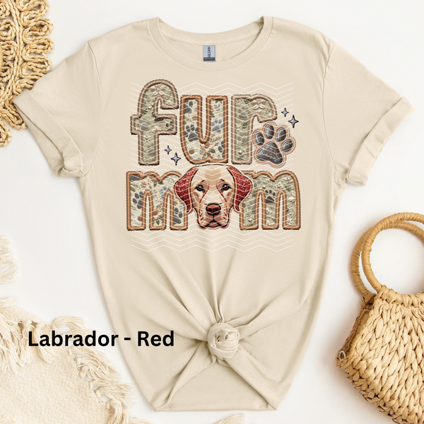 Labrador - Red DTF Transfer