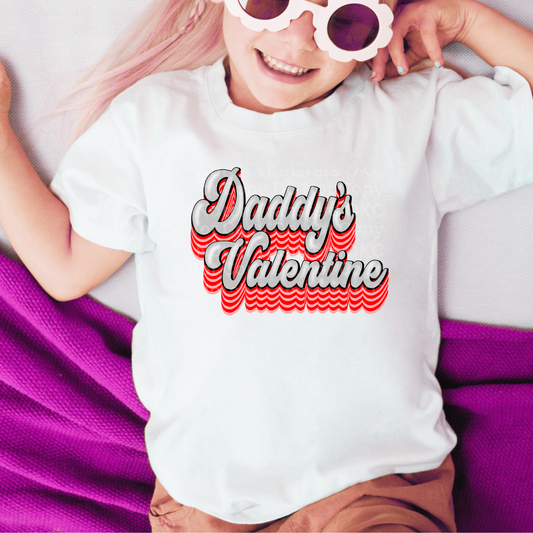 Daddy's Valentine DTF Transfer