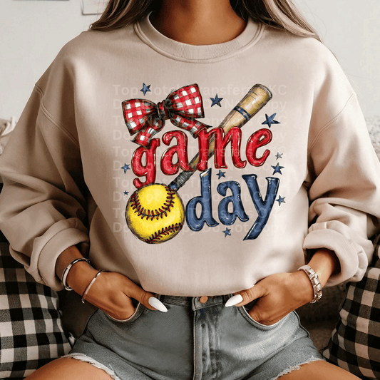 Game Day- Softball DTF Transfer