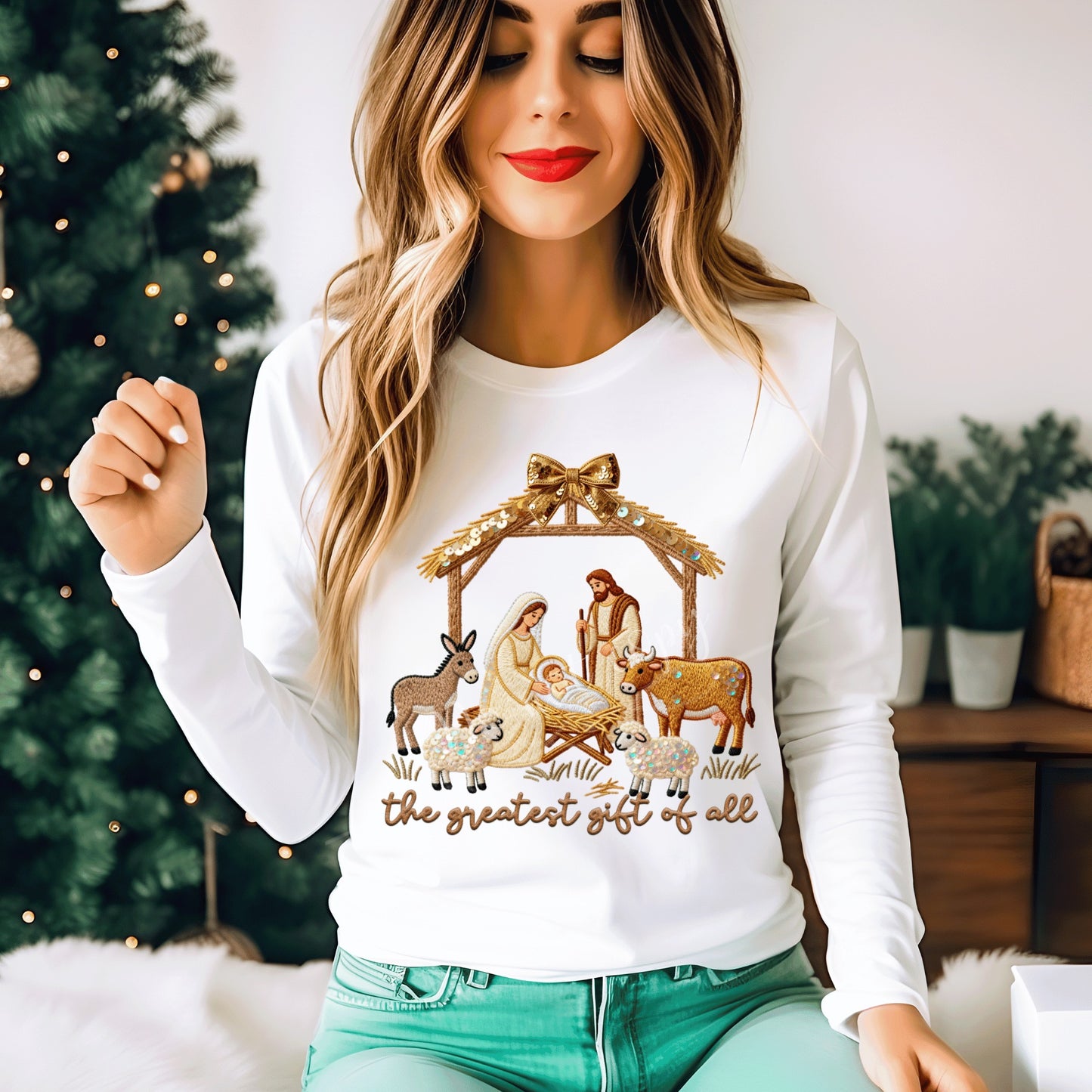 The Greatest Gift Of All DTF Transfer