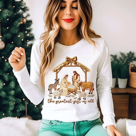 The Greatest Gift Of All DTF Transfer