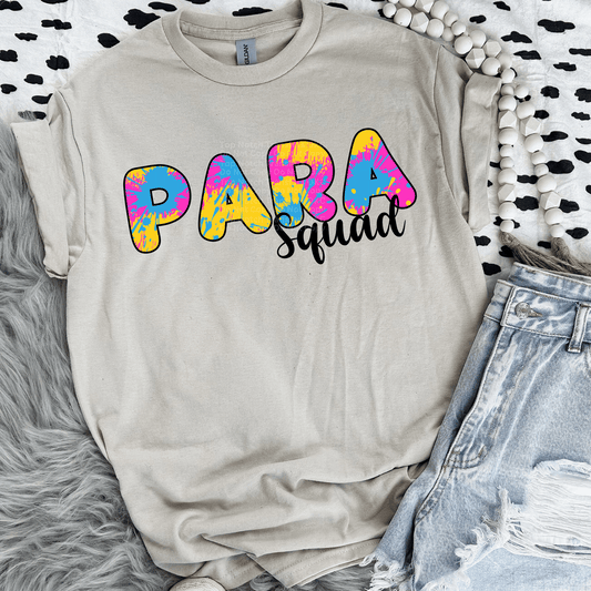 Para Paint Splash DTF Transfer