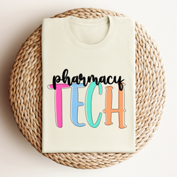 Pharmacy Tech - Colored Names/Occupations DTF Transfer