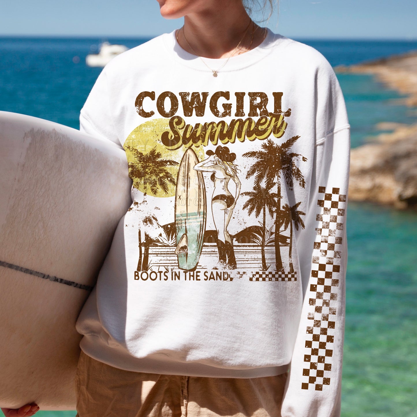 Cowgirl Summer DTF Transfer
