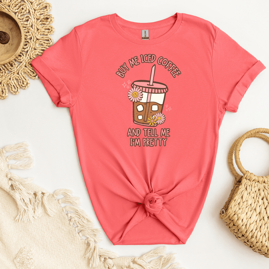Buy me Iced Coffee DTF Transfer