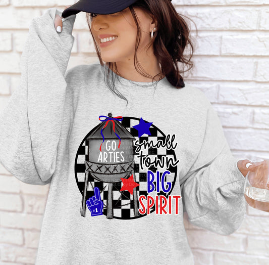 Martinsville Artesians Small Town Big Spirit DTF Transfer